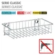 Настенная полка Wenko Classic, сталь, 24 x 6,5 x 14 см, хром - изображение 3