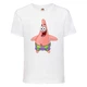 Футболка детская Спанч Боб 21 (Sponge Bob) белая 128 см - изображение 1