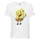 Футболка детская Спанч Боб 2 (Sponge Bob) белая 164 см - изображение 1