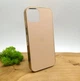 Стеклянный чехол Glass case Матовый для iPhone 14 Gold - изображение 3