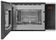 Kuchenka mikrofalowa do zabudowy Amica AMMB20E3SGI X-TYPE - obraz 3