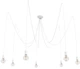 Люстра Паук Nowodvorski NW-9743 Spider white (NW-9743) на кухню, для спальни, для гостиной - изображение 1