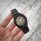Механические класические мужские часы Forsining 8198 Black - изображение 2