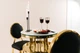 Подсвечник REMY-DECOR металлический черного цвета на длинной ножке для дома и ресторана 33см 1шт - изображение 5
