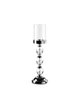 Подсвечник REMY-DECOR с абажуром из стекла а также декоративными шариками на ножке высотой 38 см 1шт - изображение 1