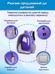 Прозрачный рюкзак для переноски животных Pet Cat для кошек и собак Purple - изображение 5