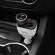 Автомобільний зарядний пристрій Hoco Z28 (2 cigarette port 160Wmax+2USB 3.1Amax) LED Display White (24719) - зображення 8