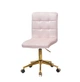 Кресло офисное 4YOU Августо GD Модерн Офис бархат розовый В-1021 - изображение 1