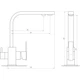 Смеситель для кухни под фильтр Globus Lux LAZER GLLR-0111-1-ONIX Черный (GLLR-0111-1-ONIX) - изображение 4