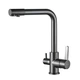 Змішувач для кухні під фільтр Globus Lux LAZER GLLR-0444-11-GRAPHITE чорна сталь графіт - зображення 2