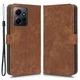 Чохол-книжка Deexe Delta Book для Xiaomi Redmi Note 12 - Brown - зображення 1