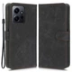 Чехол-книжка Deexe Delta Book для Xiaomi Redmi Note 12 - Black - изображение 1