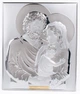 Икона Святое Семейство Silver Axion 7,5х8,5см серебряная на дереве прямоугольной формы без рамки - изображение 1