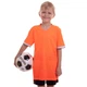 Форма футбольная детская Zelart Action 1908B размер 24 рост 120-130см Orange-Black - изображение 1
