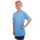 Форма футбольная детская Zelart Action 1908B размер 30 рост 150-155см Light Blue-Deep Blue - изображение 1