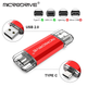 Металева USB Флешка 2в1 512GB Type-C/USB2.0 для комп'ютера телефону MicroDrive 512GB Сірий - зображення 4