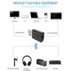 5.0 Bluetooth аудіо ресівер BT660 AUX + USB - изображение 4