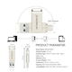 Металлическая USB Флешка 3в1 256GB Type-C/MicroUSB/USB 3.0 для телефона/компьютера OTG MicroDrive Серый - изображение 7