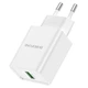 Зарядное устройство с быстрой зарядкой QC 3.0 + кабель MicroUSB BOROFONE BN5 |1USB, 18W| Белый - изображение 7