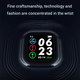 Смарт годинник Smart watch SWY68S розумний браслет з функціями фітнес трекера, вологозахистом, пульсометром та крокоміром Синій - зображення 5