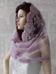 Лавандовый нарядный снуд в церковь Lady Solomia 60х110см RC69 - изображение 1