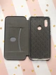 Чехол-книжка черный с рисунком на Xiaomi Redmi 7 Лимонное дерево (принт 417) - изображение 2
