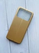 Чехол-книжка золотой с рисунком на Xiaomi Poco C40 Пушин котик (принт 412) - изображение 2