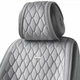 Комплект премиум накидок для сидений Beltex New York Grey (BX84200) - изображение 3