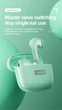 Бездротові навушники Lenovo LP40 pro Plus Bluetooth 5.3 Green - зображення 2