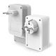 Комплект адаптеров Powerline TP-LINK TL-WPA7617KIT AV1000, 1xGE, AC1200, (TL-WPA7617 1 шт, TL-PA7017P 1 шт), MESH. (649031) - изображение 2