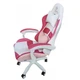 Крісло геймерське Bonro Lady 807 рожево-біле - изображение 3