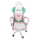 Крісло геймерське Bonro Lady 813 рожево-фіолетове - зображення 2