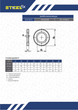 Шайба М16 DIN6916 высокопрочная Varvit Steelfix 10 шт (050615) - изображение 2