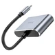 USB-хаб адаптер Hoco HB29 Type-C (HDMI, VGA, 4K, 30Hz) - Черный - изображение 5
