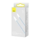 Кабель зарядный Baseus USB C - Lightning Dynamic 20 Вт 2 м Blue (CALD000103) - изображение 5