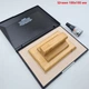 Штамп с вашим логотипом 100х150 мм для брендирования крафт пакетов и коробок - изображение 2