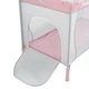 Ліжко-манеж SMIKI 120x60x77 см Сіро-рожеве (7059448) - зображення 5