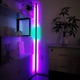 Кутовий LED торшер Gley c RGB підсвічуванням висота 2 м сенсорний пульт керування Зроблено в Україні - зображення 2