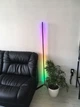 Кутовий LED торшер 1.5, лед лампа, лед нічник, RGB підсвічування, два види управління - зображення 6