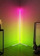 Кутовий Led торшер, лед лампа, лед нічник, RGB підсвічування, 2м сенсорний пульт управління - зображення 2