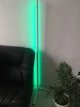 Кутовий Led торшер, лід лампа, лід нічник, RGB підсвічування, 1.5м сенсорний пульт управління White - зображення 5