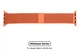 ArmorStandart Milanese Loop для Apple Watch 42 (Series 10)/41/40/38 Orange (ARM55248) - изображение 1