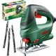 Лобзик электрический Bosch PST 650, 500 Вт, 65 мм глубина реза + 4 полотна T144D, картонная упаковка (06033A0721) - изображение 1