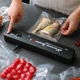 Вакуумный упаковщик вакууматор еды Vacuum Sealer Черный + 10 пакетов - изображение 4