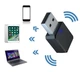 Блютуз Приемник звука KN318 Bluetooth 5.1 с микрофоном(790789416) Черный - изображение 7