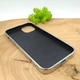 Стеклянный чехол Baseus Glass case для iPhone 14 Plus Silver Матовый - изображение 3