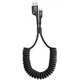 Кабель Baseus Fish eye Spring Cable Type-C CATSR-01 чорний - зображення 2