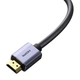 Кабель Baseus High Definition Series Graphene HDMI to HDMI 4K Adapter Cable 1.5m Black - зображення 4