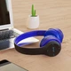 Наушники borofone bo4 charming rhyme wireless headphones blue - изображение 3