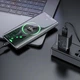 Сітчасте зарядне пристрій BOROFONE BA68A Glacier single port charger set(Type-C) Black - зображення 2